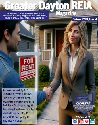 Greater Dayton REIA Magazine Vol 2024 Issue 4 - cover sample